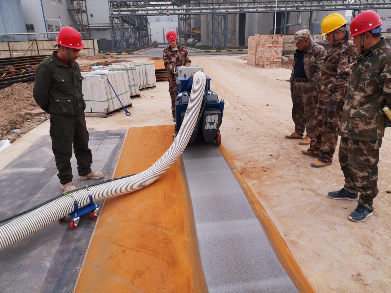 豫工550拋丸機(jī)鋼板除銹